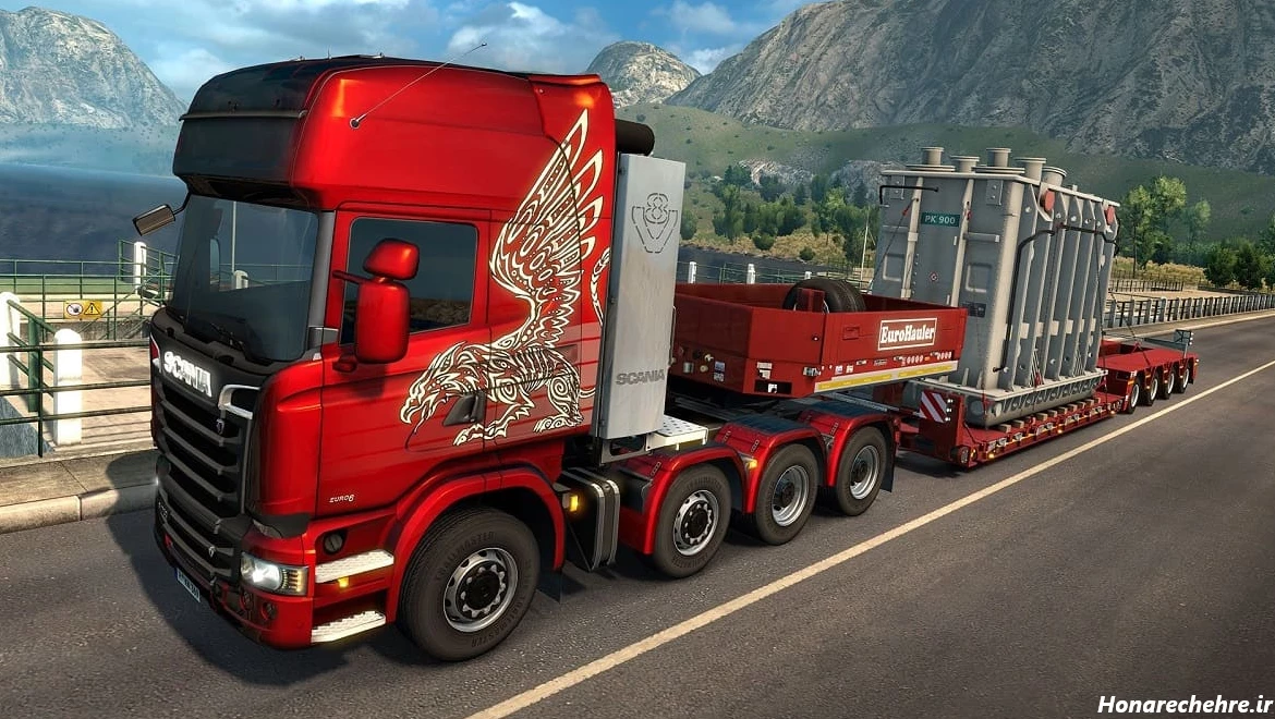 خرید بازی euro truck simulator 2 | سی دی یورو تراک 2 | سی دی ...