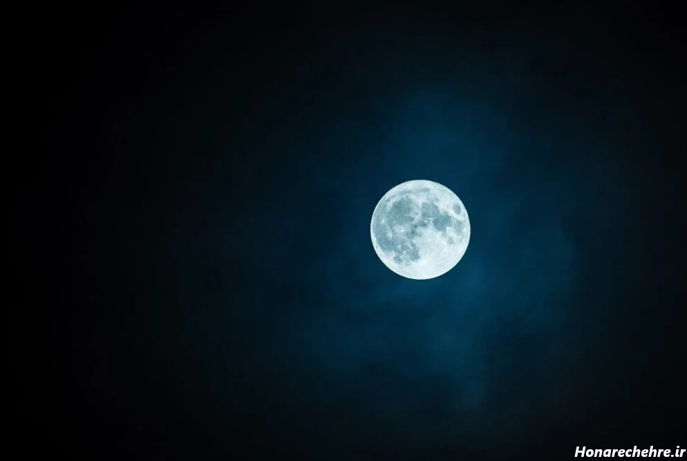 عکس ماه گرفتگی امشب ۱۶ شهریور
