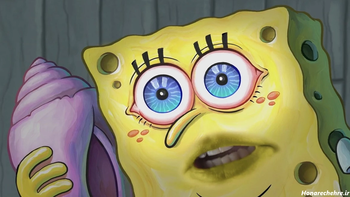 عکس باب اسفنجی واقعی ترسناک