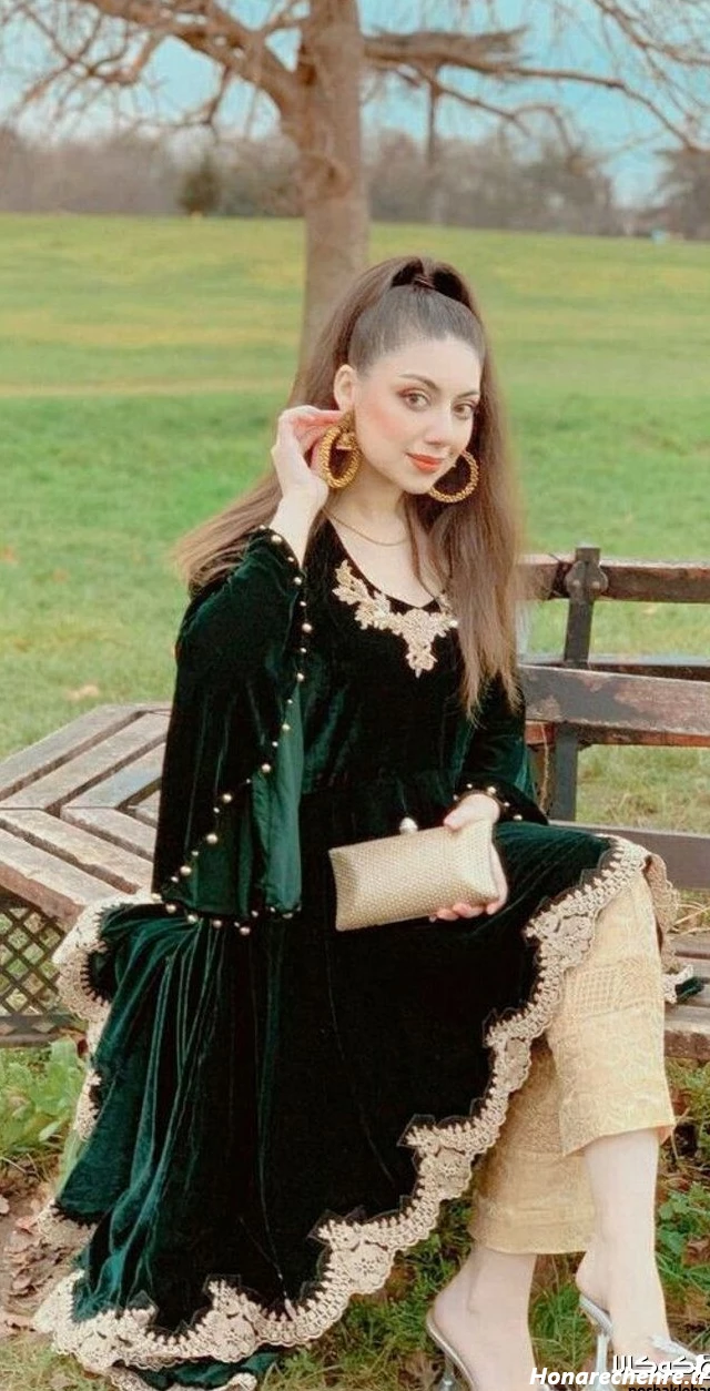 مدل لباس افغانی کشی ساده