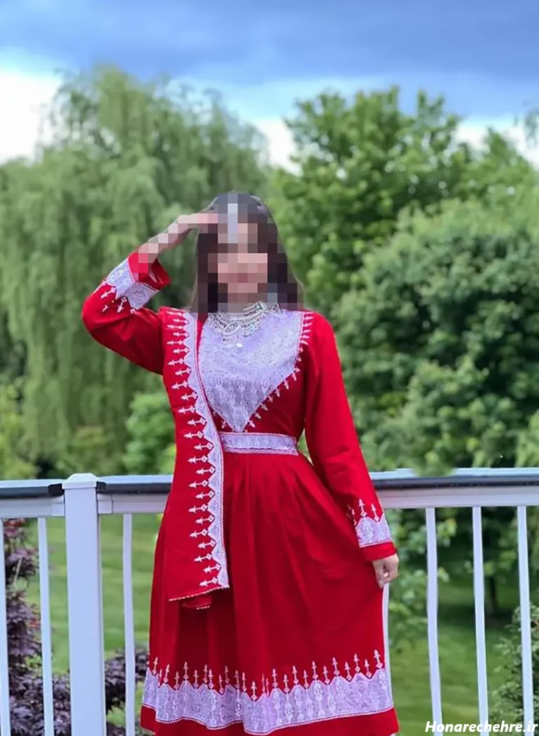 مدل لباس افغانی کشی ساده