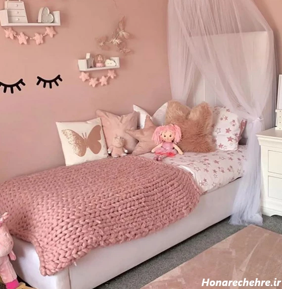 عکس اتاق خواب دخترانه زشت