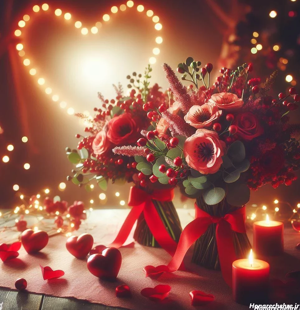 عکس قلب قرمز خوشگل کوچک