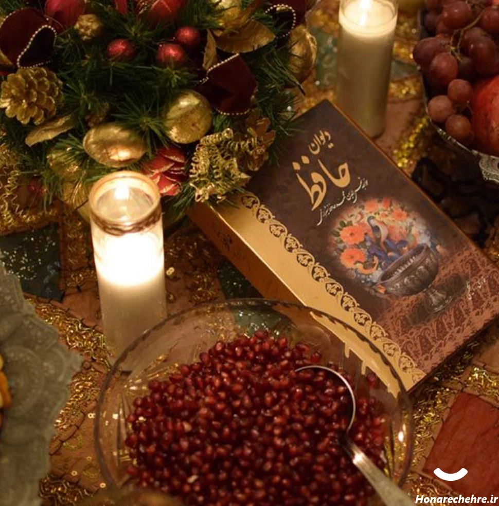 تزیین انار برای مدرسه