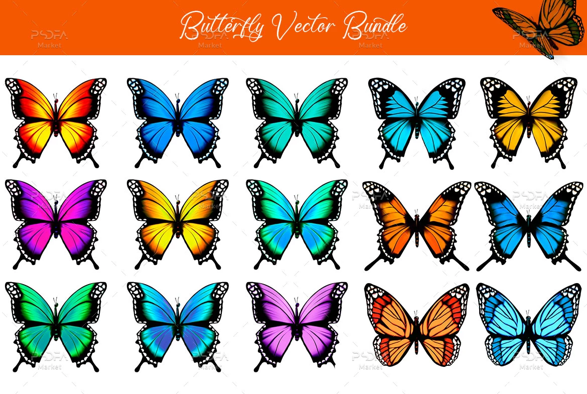 عکس پروانه برای چاپ