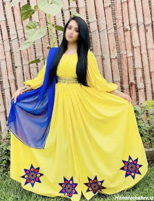 مدل لباس افغانی کشی ساده
