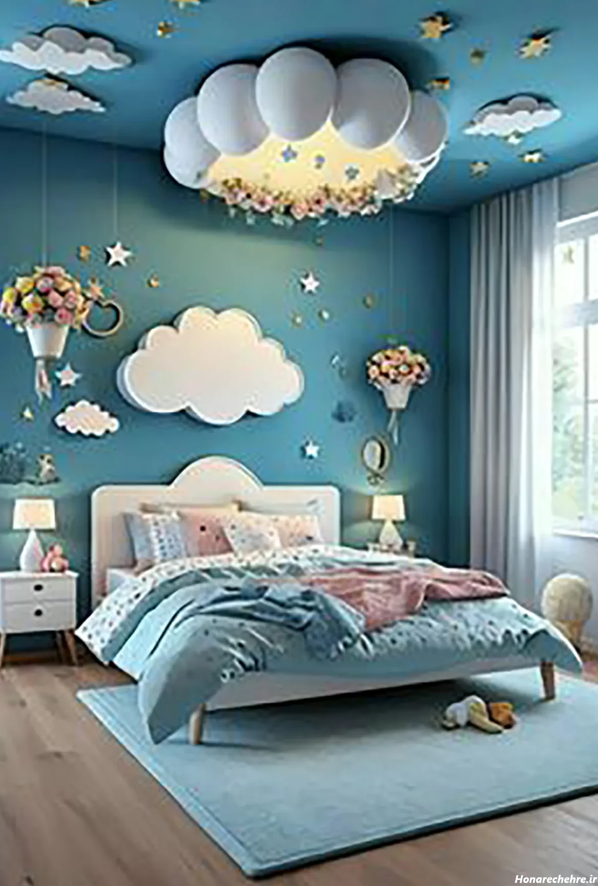 عکس اتاق خواب دخترانه زشت