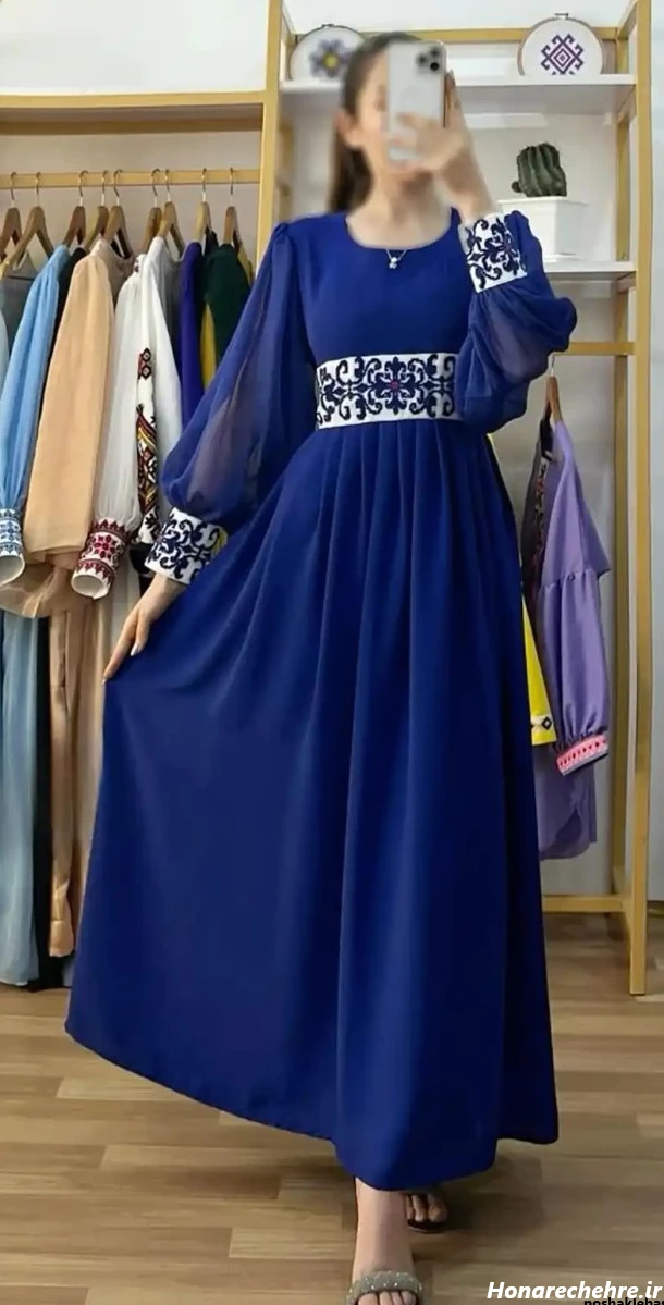 مدل لباس افغانی کشی ساده