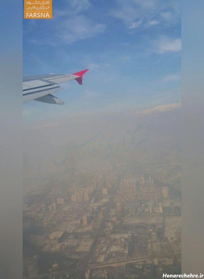 عکس هواپیما در شب