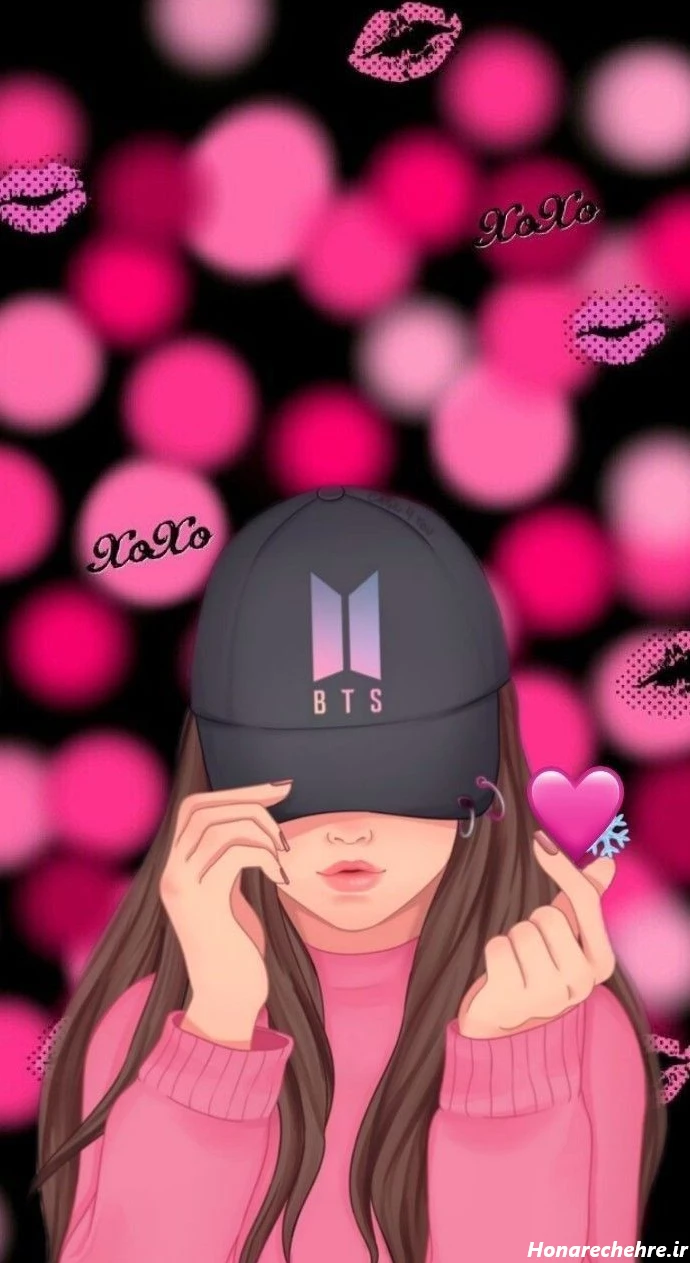 تصویر زمینه دخترانه شیک و باکلاس