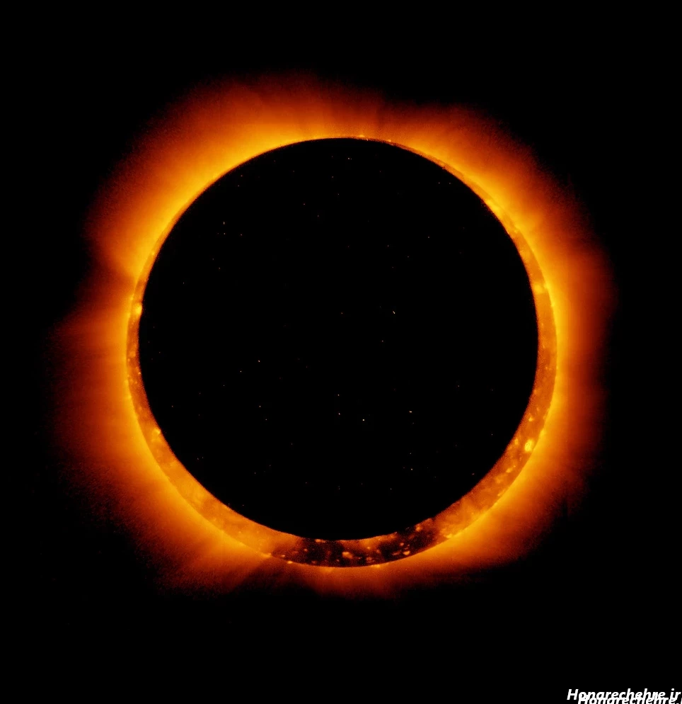 عکس ماه گرفتگی و خورشید گرفتگی