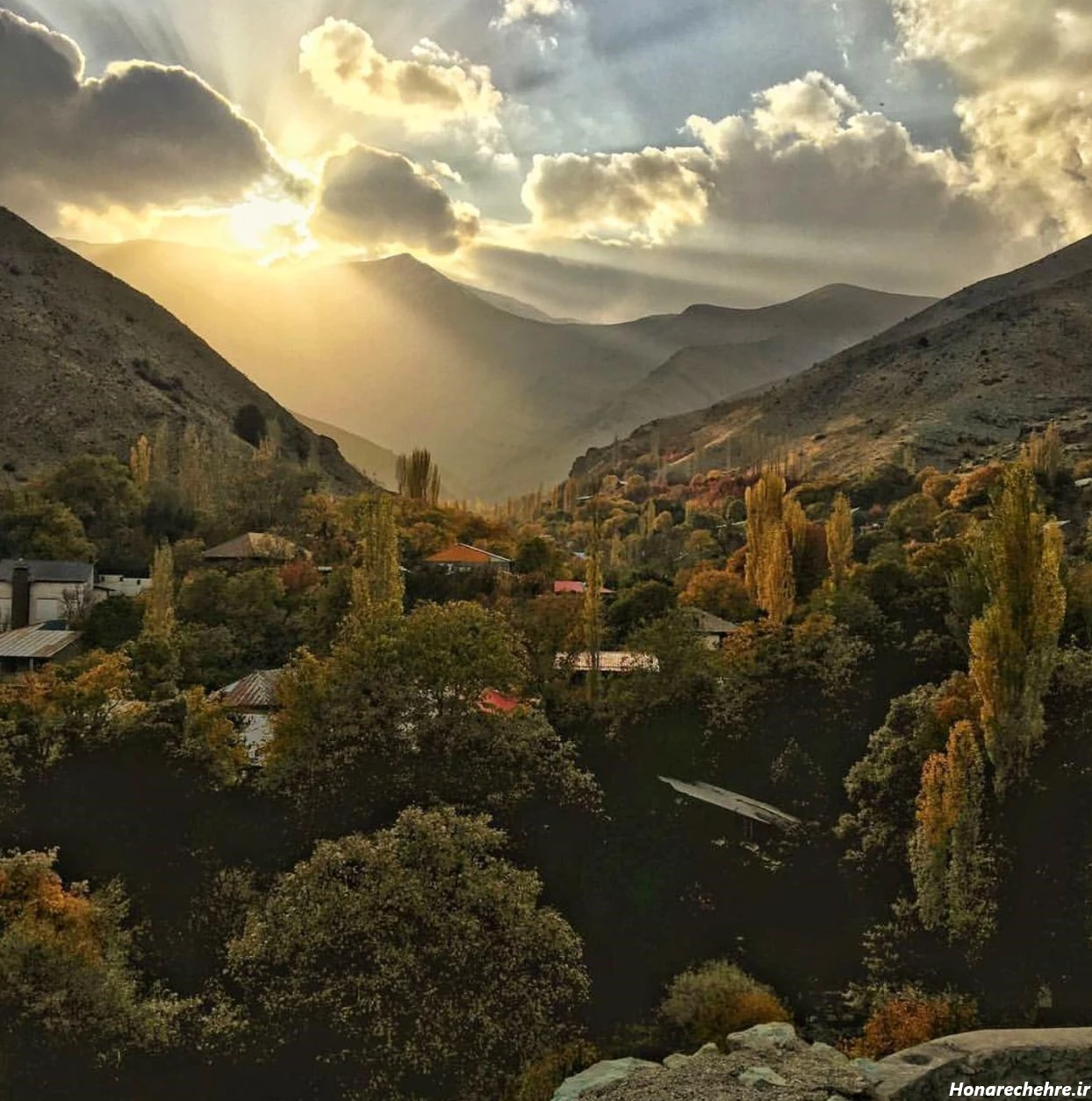 عکس طلوع خورشید عاشقانه