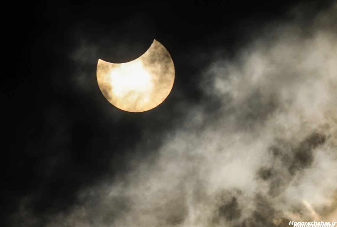 عکس ماه گرفتگی و خورشید گرفتگی
