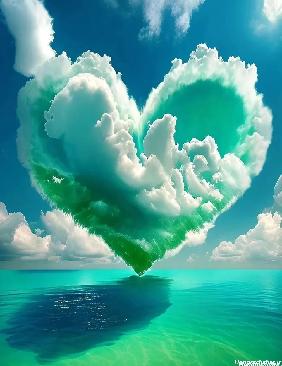 عکس قلب قرمز خوشگل کوچک