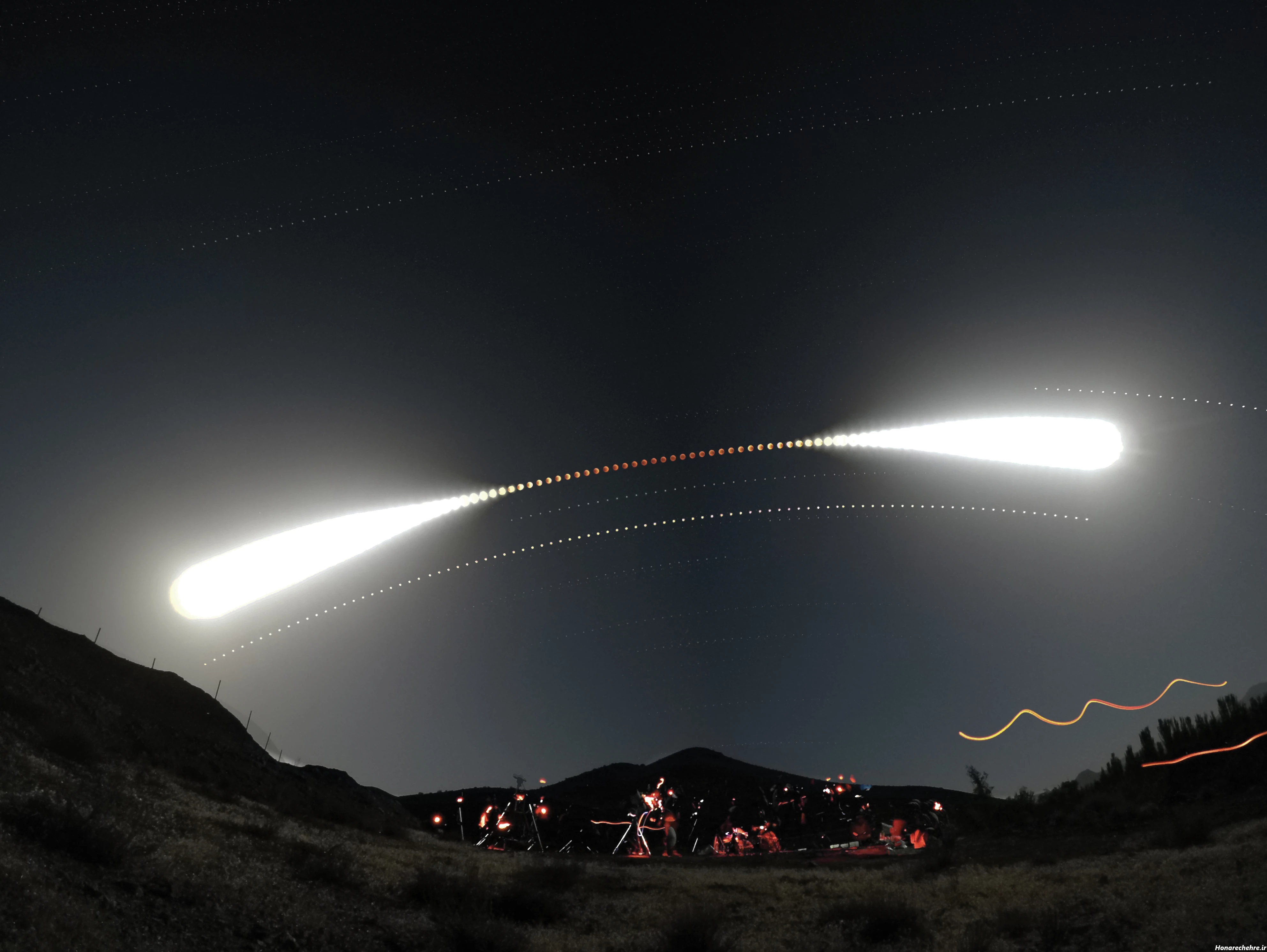 عکس ماه گرفتگی و خورشید گرفتگی