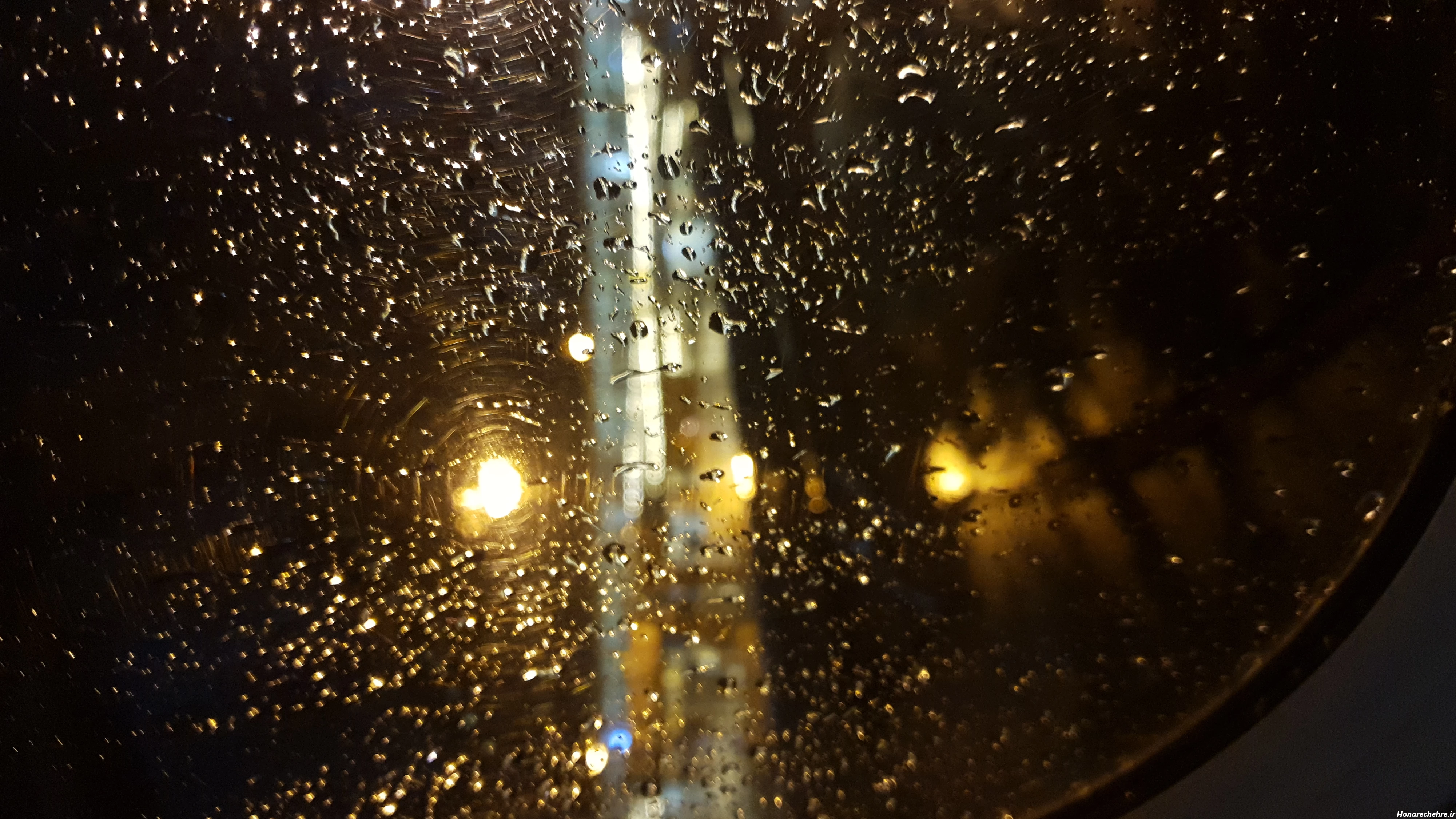 عکس هواپیما در شب