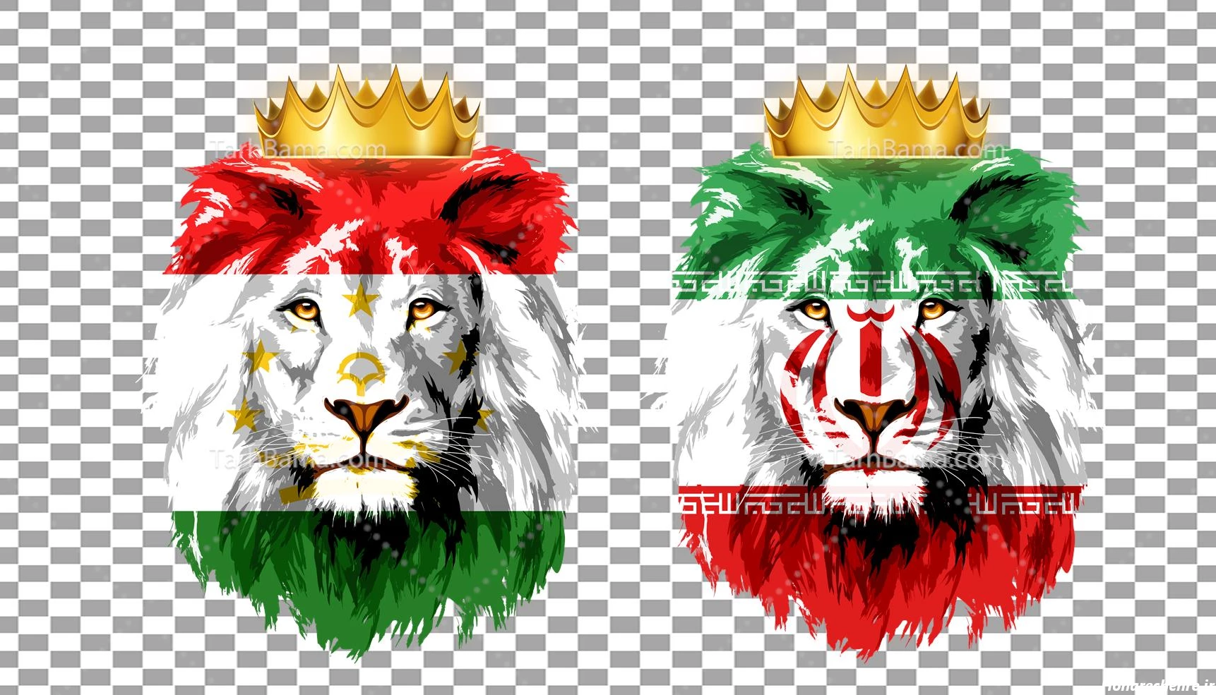 عکس استقلال شیر پرسپولیس موش