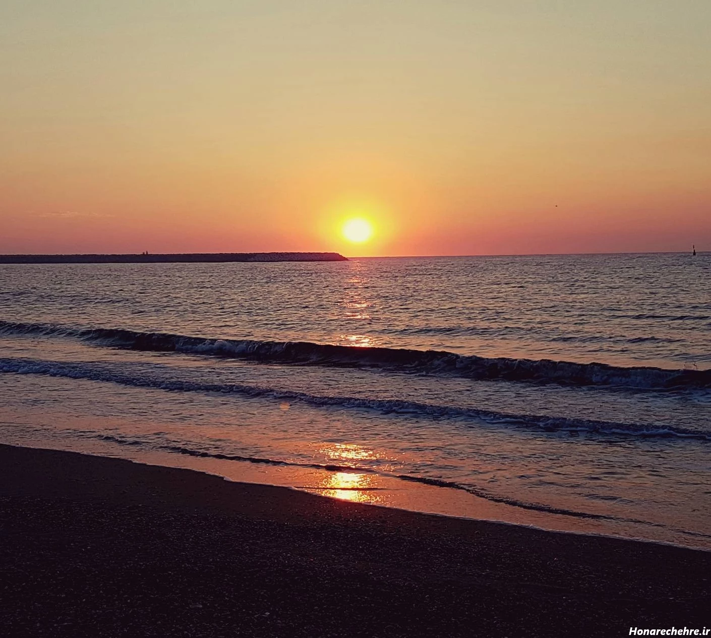 عکس طلوع خورشید عاشقانه