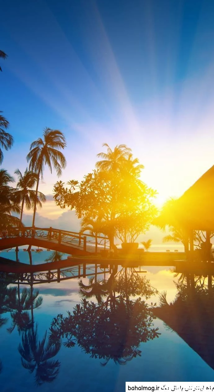 عکس طلوع خورشید عاشقانه