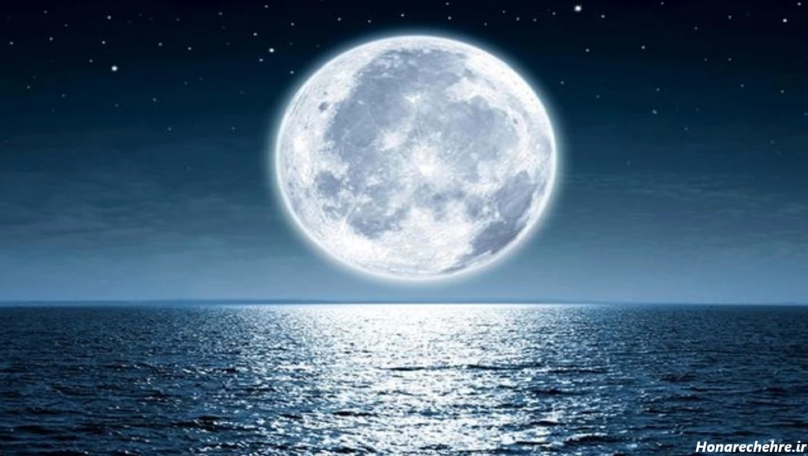 عکس واقعی ماه و خورشید