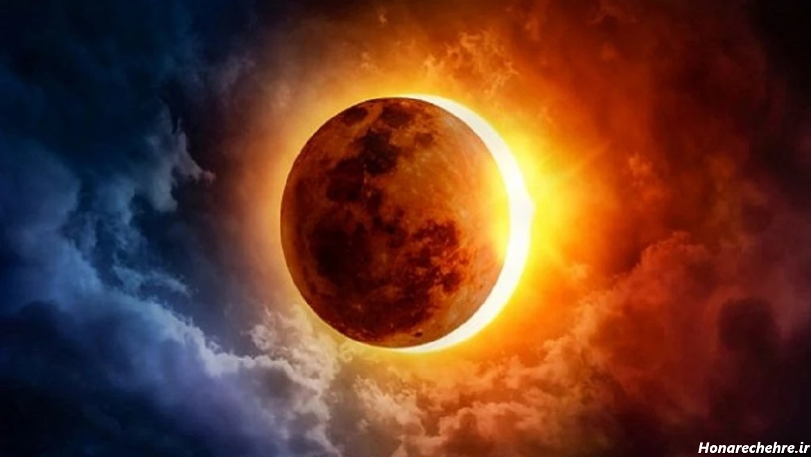 عکس ماه گرفتگی و خورشید گرفتگی