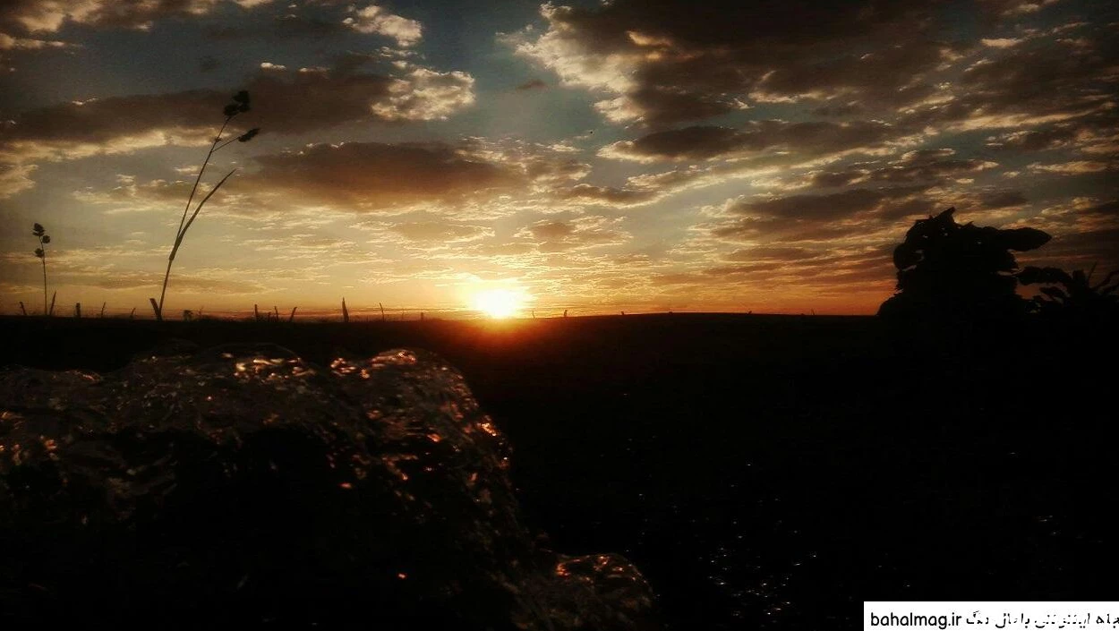 عکس طلوع خورشید عاشقانه